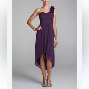 plum and silver bridesmaid dresses Joyfolie Women's Aniya Bridesmaid Maxi Boho Dress in Plum, Extra Small main image 1